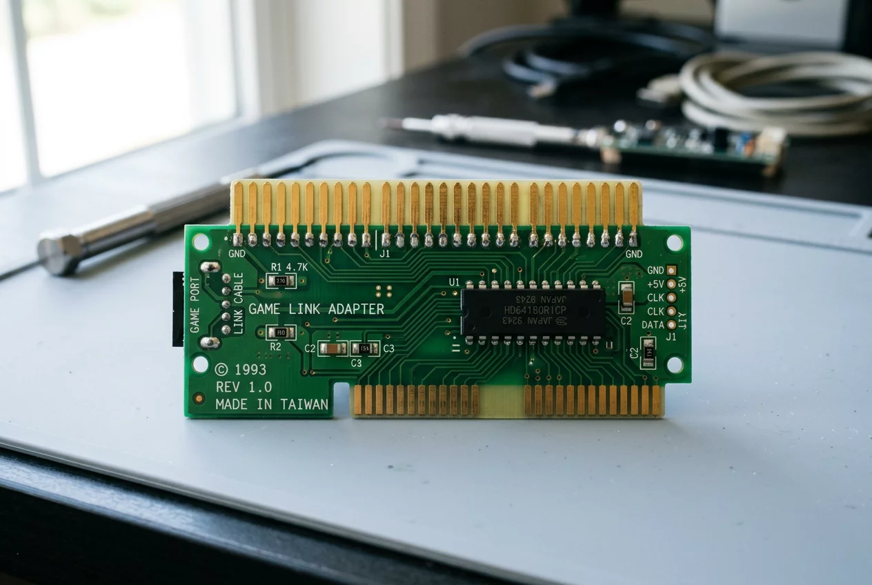 Inside a 72-to-60 pin converter